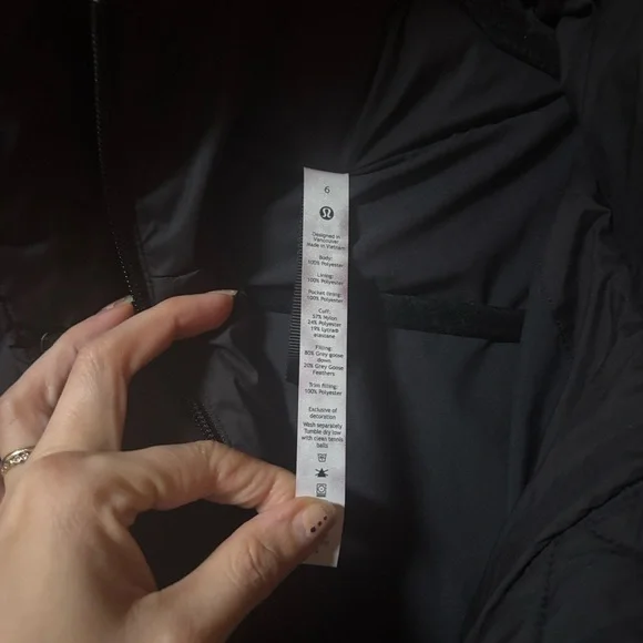 Lululemon wunder puff long - Picture 3 of 8